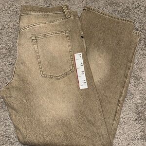 Men's Tan Jeans